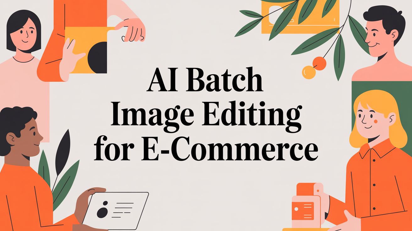 AI Batch Image Editing for E-Commerce
