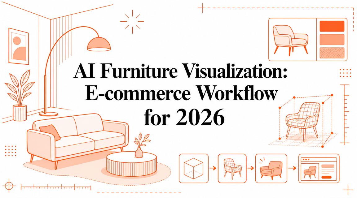AI Furniture Visualization: E-commerce Workflow for 2026