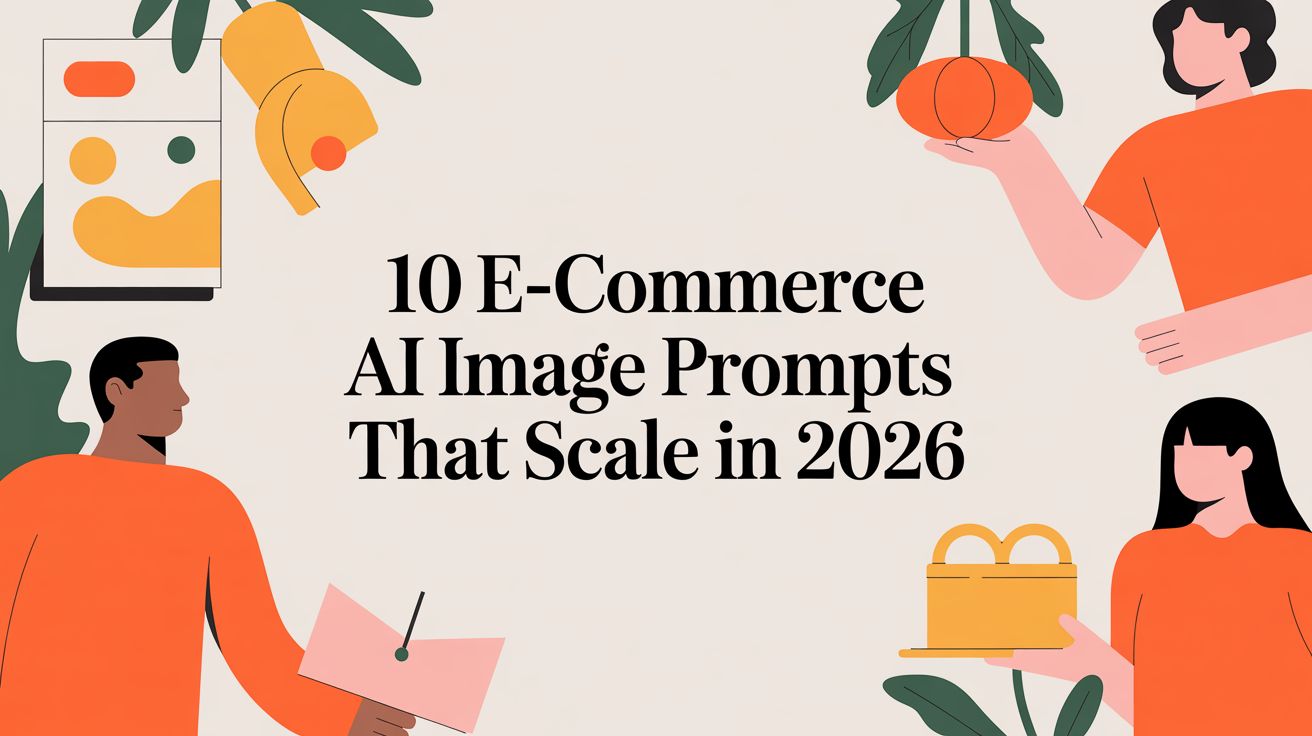 10 E-Commerce AI Image Prompts That Scale in 2026
