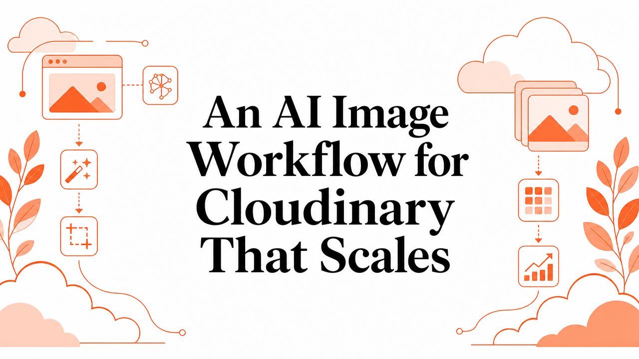 An AI Image Workflow for Cloudinary That Scales