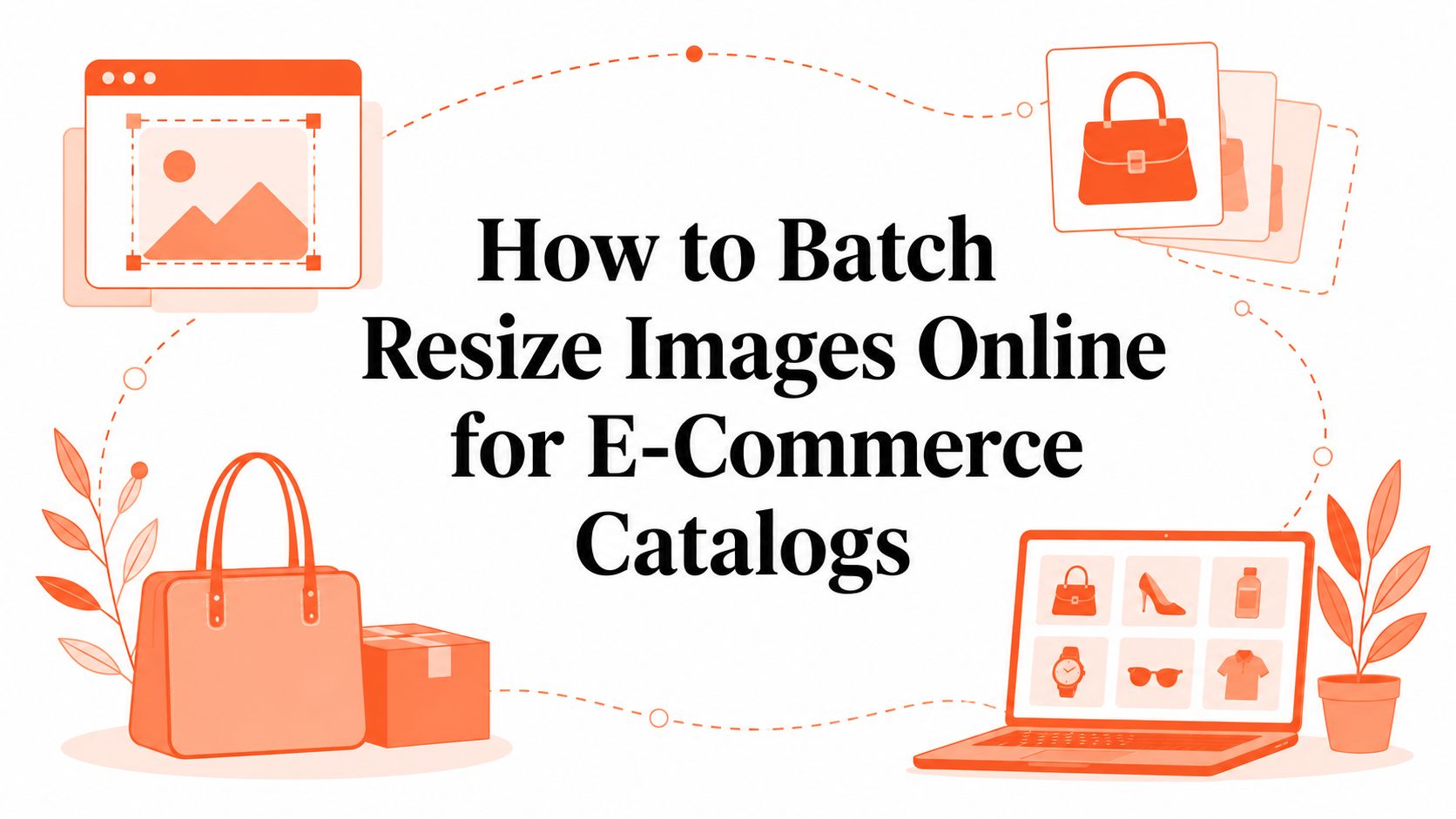 How to Batch Resize Images Online for E-Commerce Catalogs