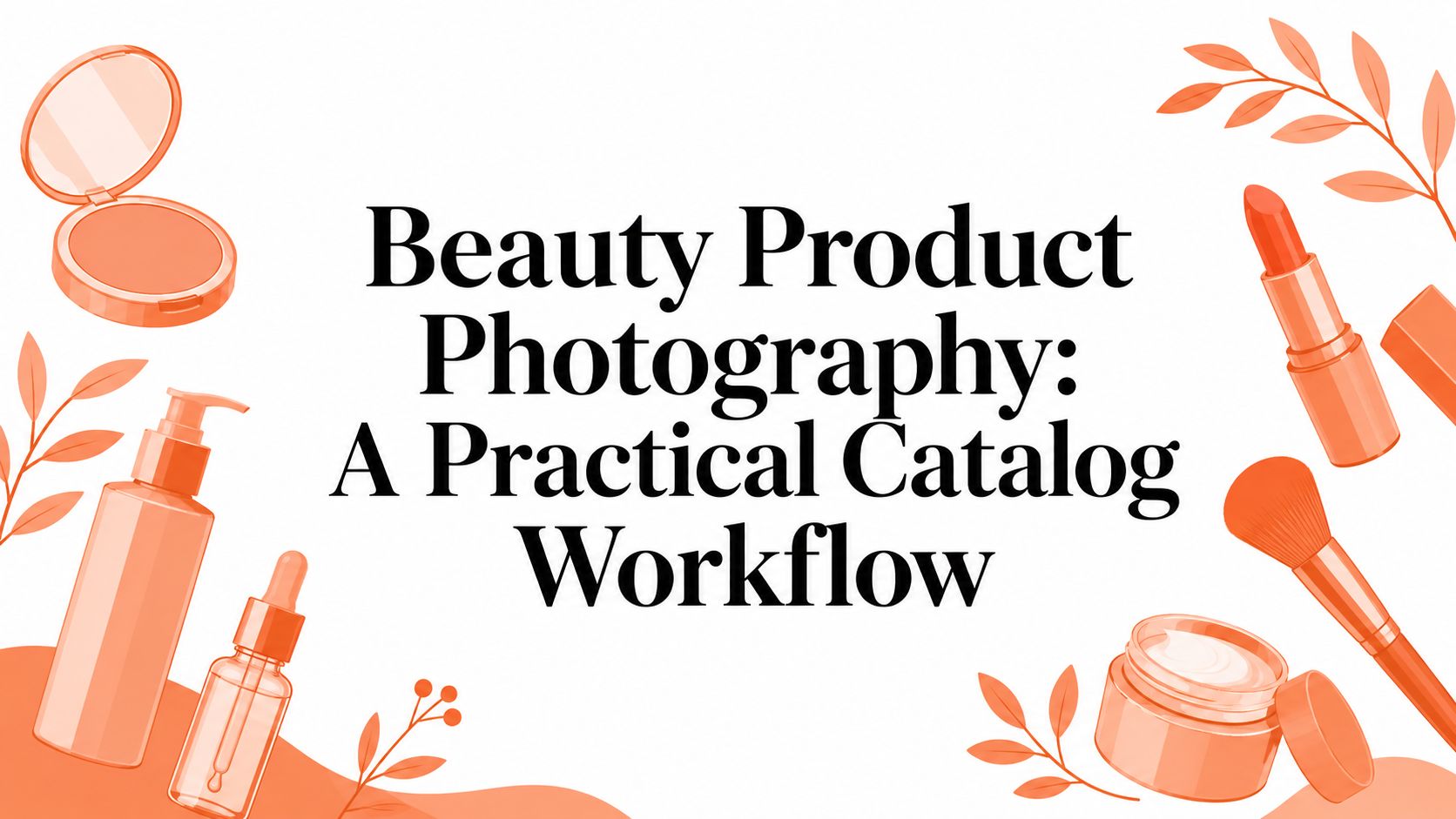 Beauty Product Photography: A Practical Catalog Workflow