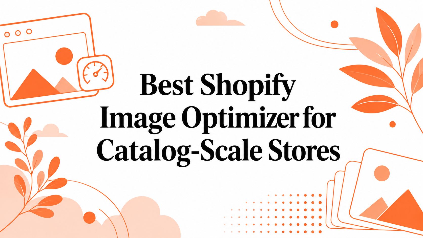 Best Shopify Image Optimizer for Catalog-Scale Stores