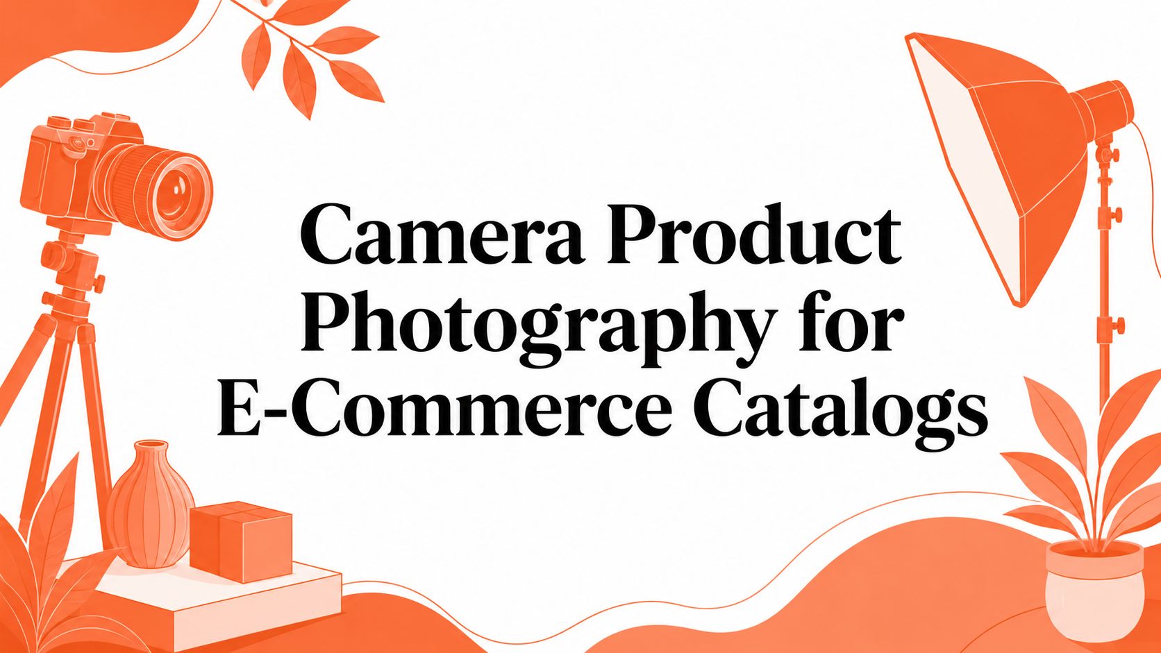 Camera Product Photography for E-Commerce Catalogs