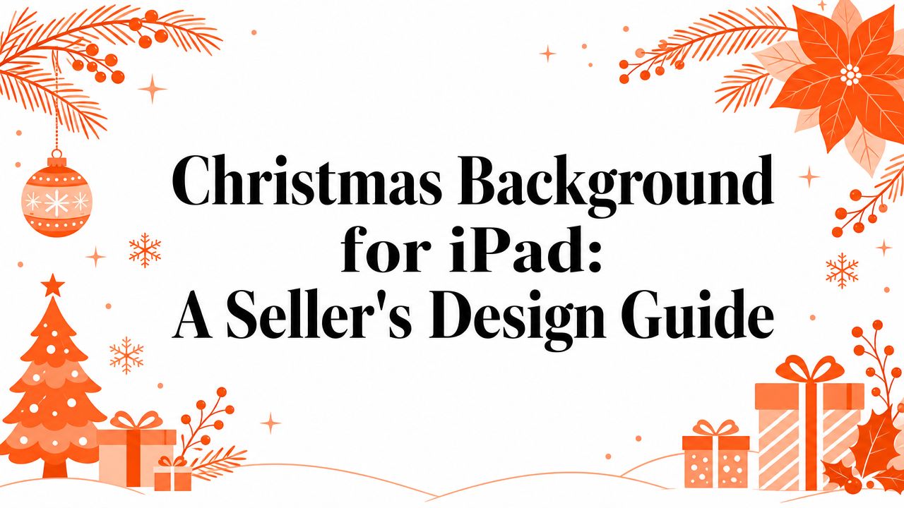 Christmas Background for iPad: A Seller's Design Guide
