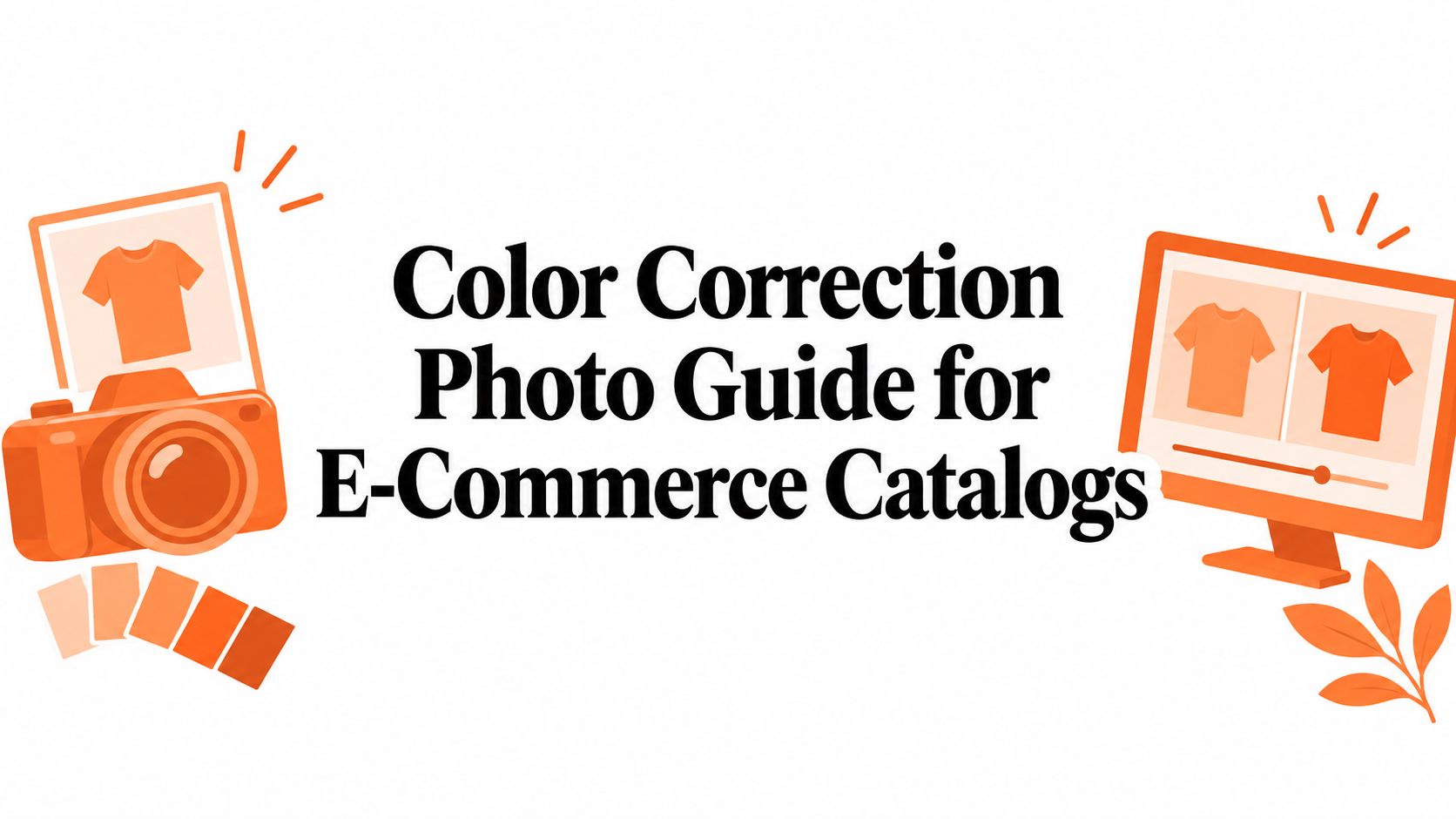 Color Correction Photo Guide for E-Commerce Catalogs