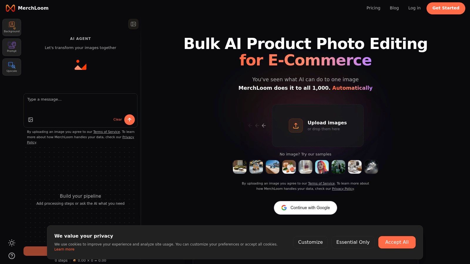 Screenshot from https://merchloom.ai
