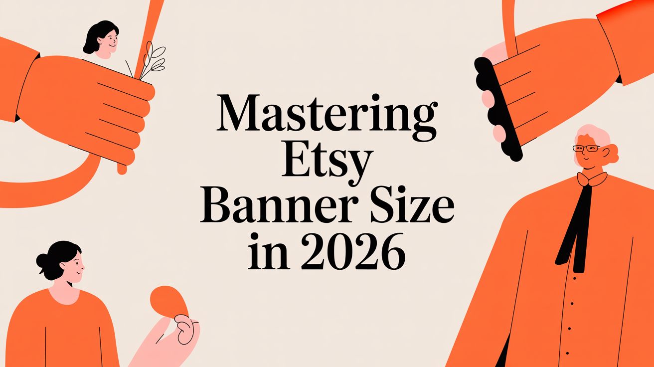 Mastering Etsy Banner Size in 2026