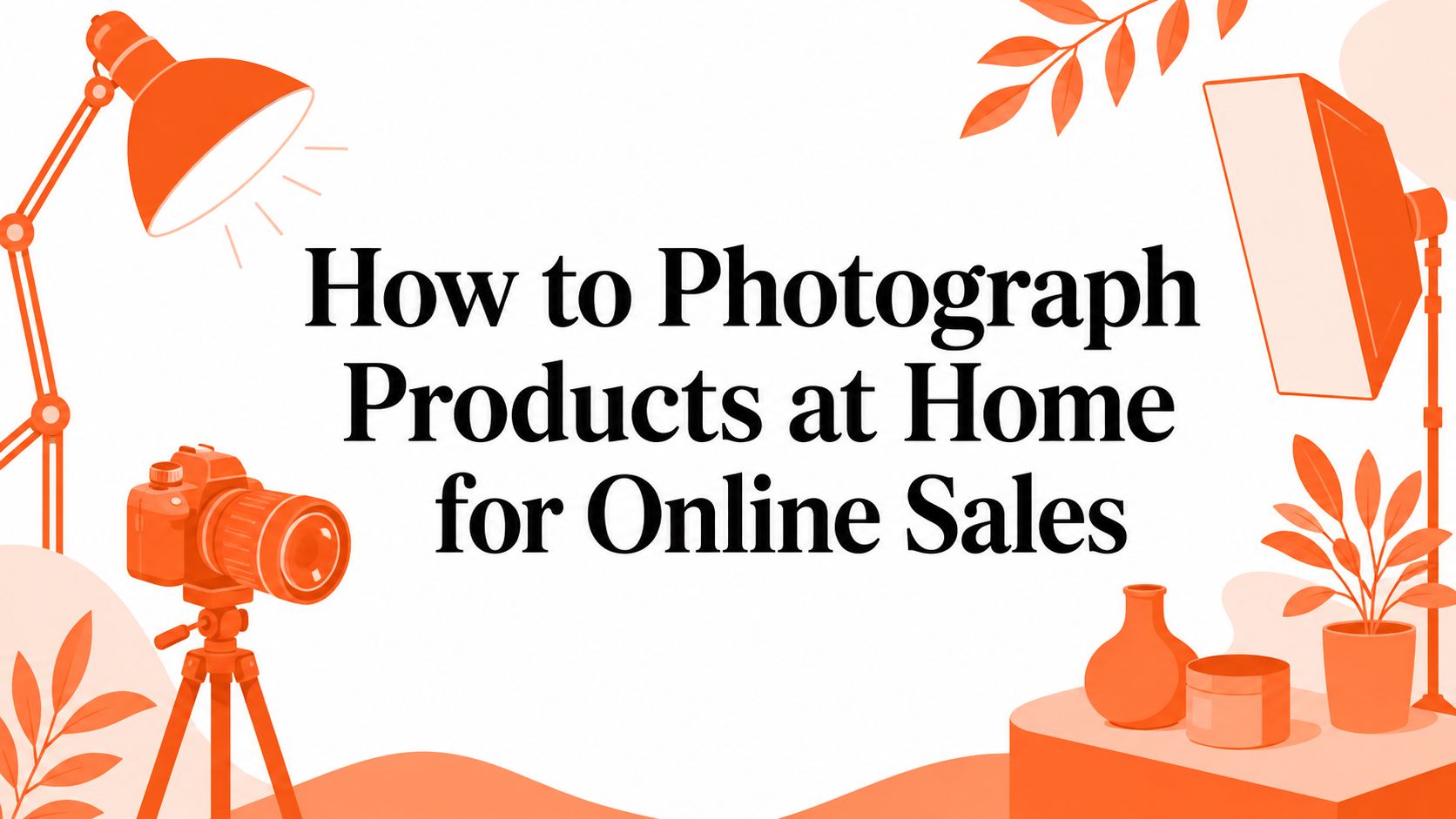 How to Photograph Products at Home for Online Sales