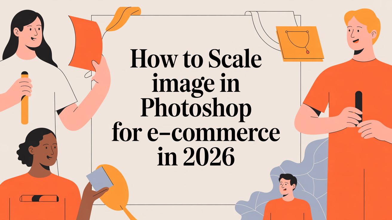 How to Scale Image in Photoshop for E-commerce in 2026
