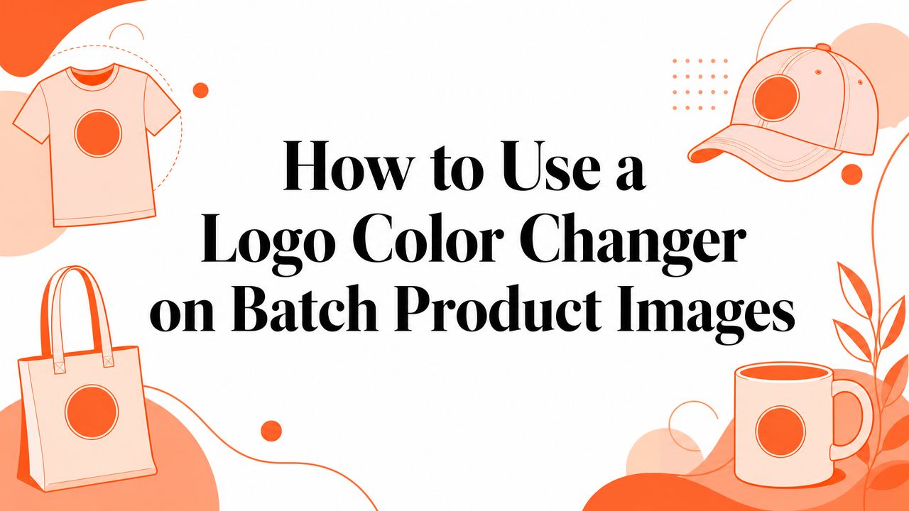 How to Use a Logo Color Changer on Batch Product Images