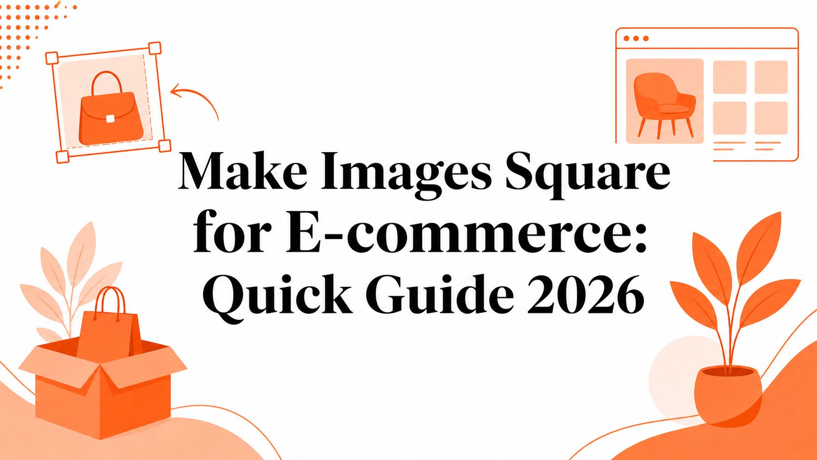 Make Images Square for E-commerce: Quick Guide 2026