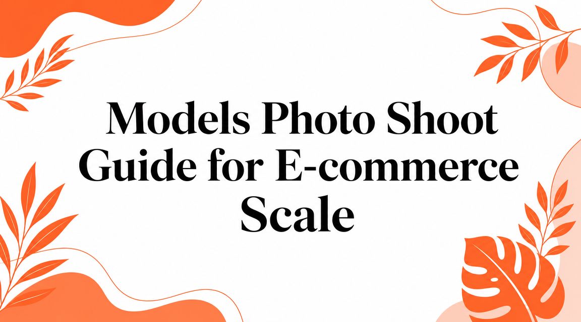Models Photo Shoot Guide for E-commerce Scale