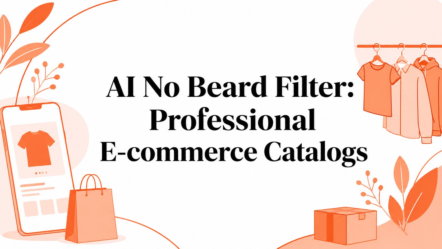 AI No Beard Filter: Professional E-commerce Catalogs