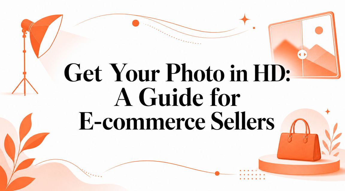 Get Your Photo in HD: A Guide for E-commerce Sellers