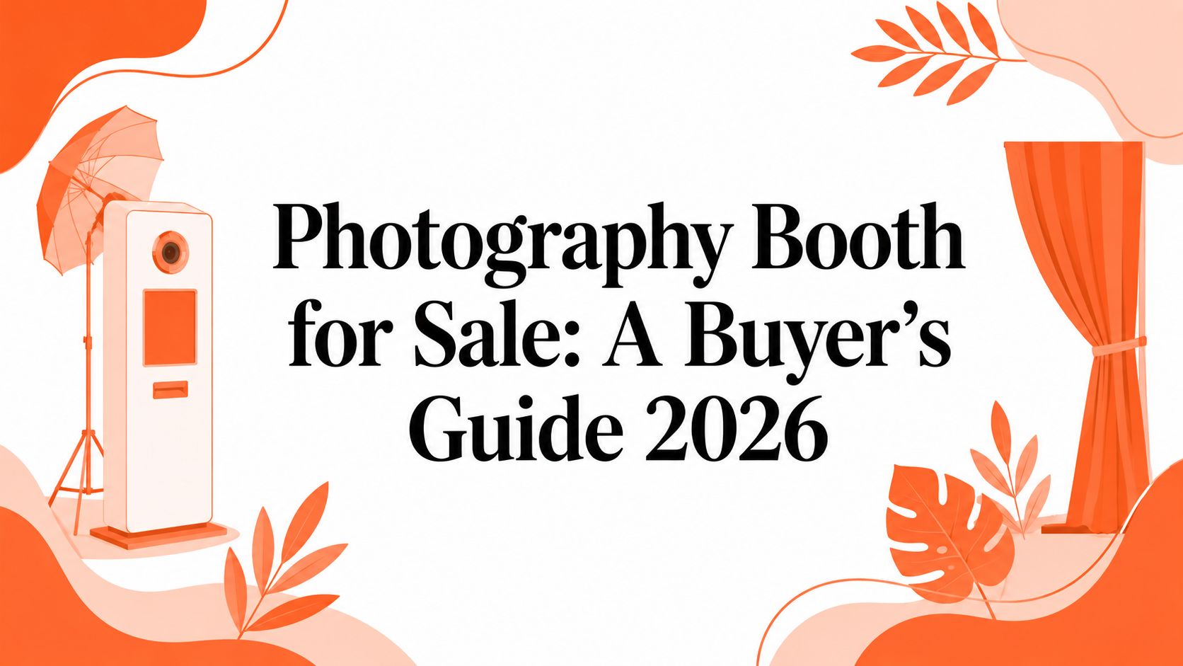 Photography Booth for Sale: A Buyer's Guide 2026