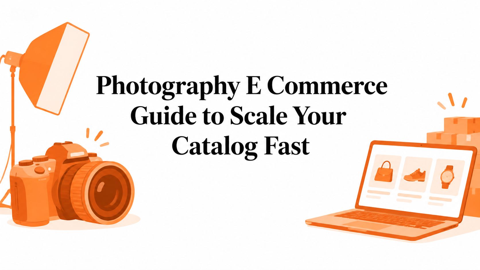 Photography E Commerce Guide to Scale Your Catalog Fast
