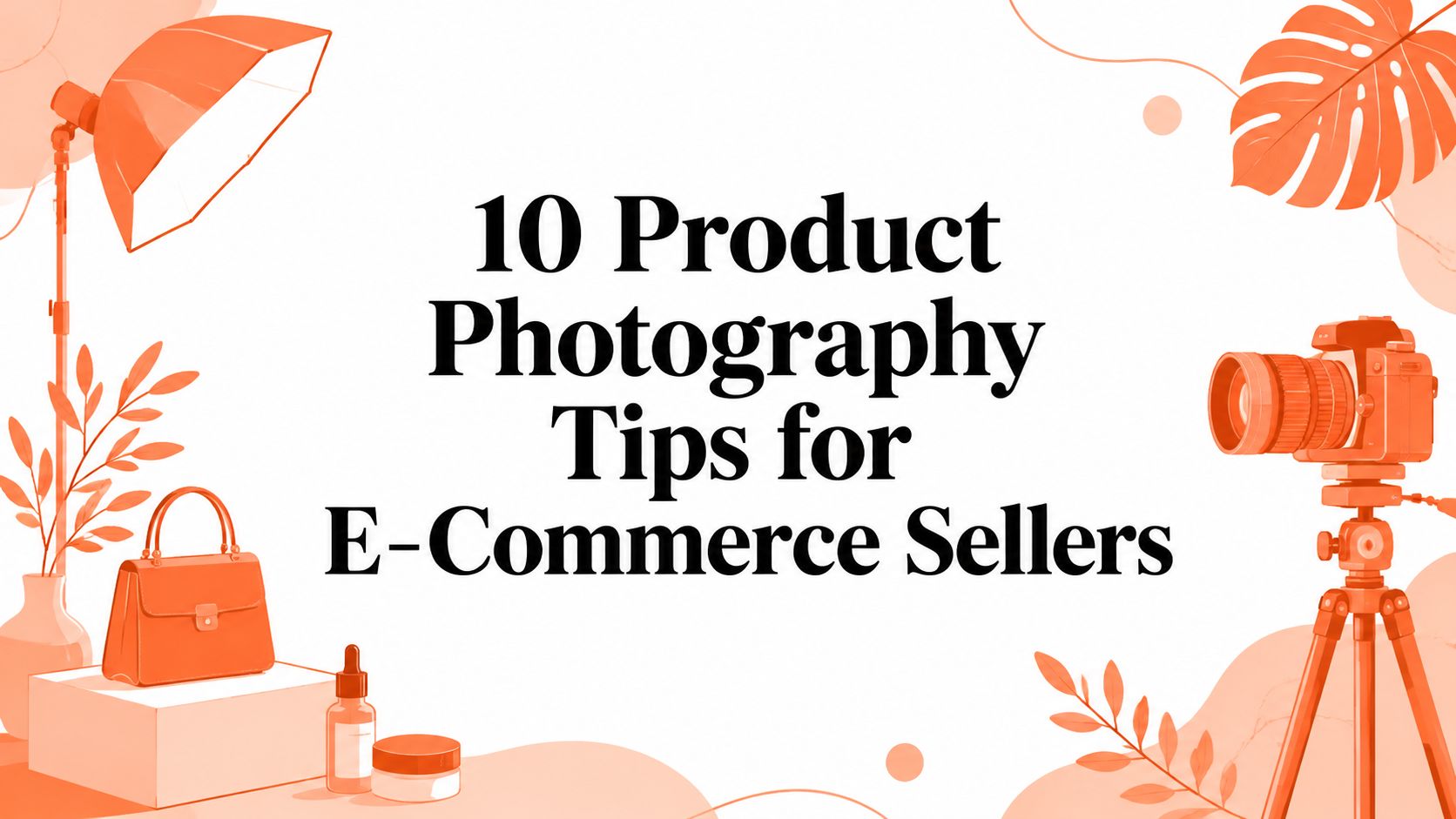 10 Product Photography Tips for E-Commerce Sellers