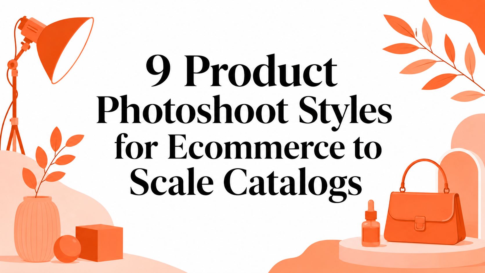 9 Product Photoshoot Styles for Ecommerce to Scale Catalogs