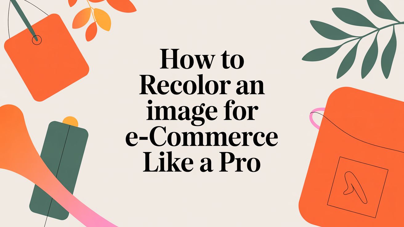 How to Recolor an Image for E-Commerce in 2026