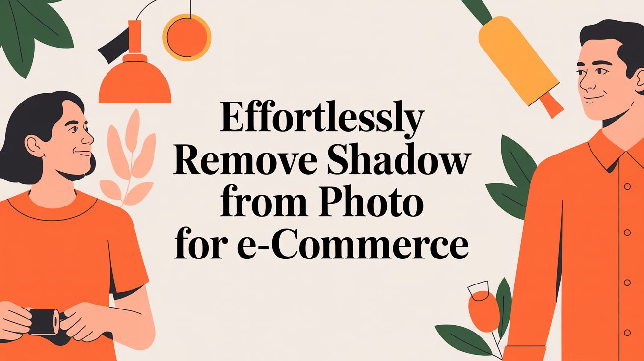 Effortlessly Remove Shadow from Photo for E-commerce