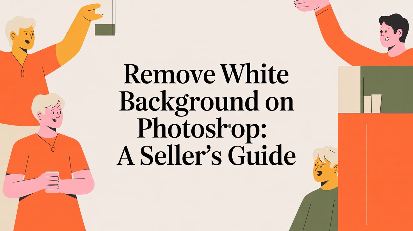 Remove White Background on Photoshop: A Seller's Guide