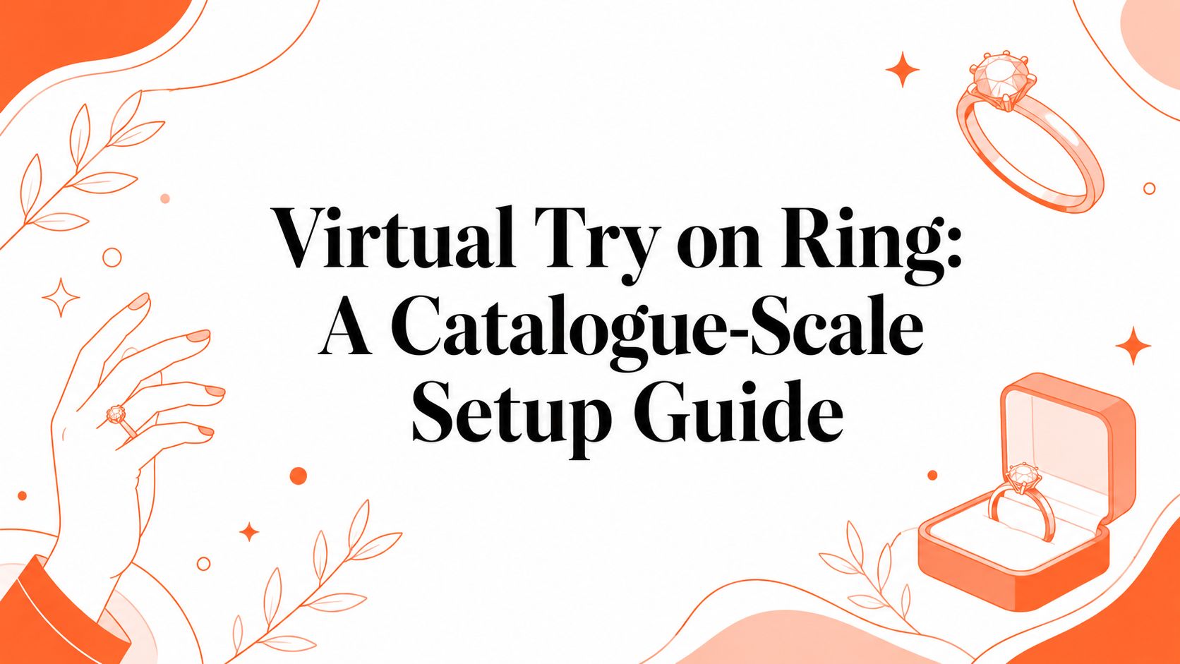 Virtual Try on Ring: A Catalogue-Scale Setup Guide