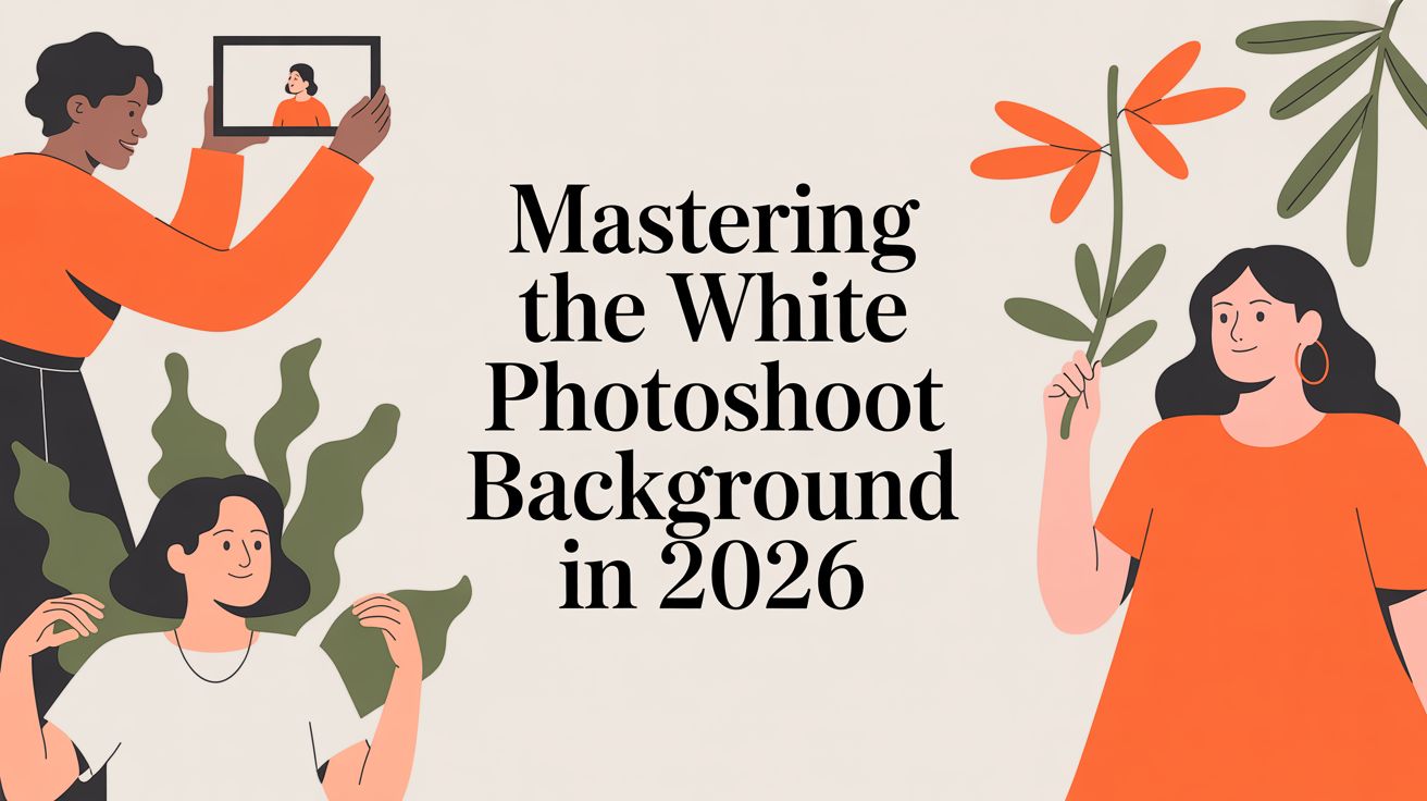 Mastering the White Photoshoot Background in 2026