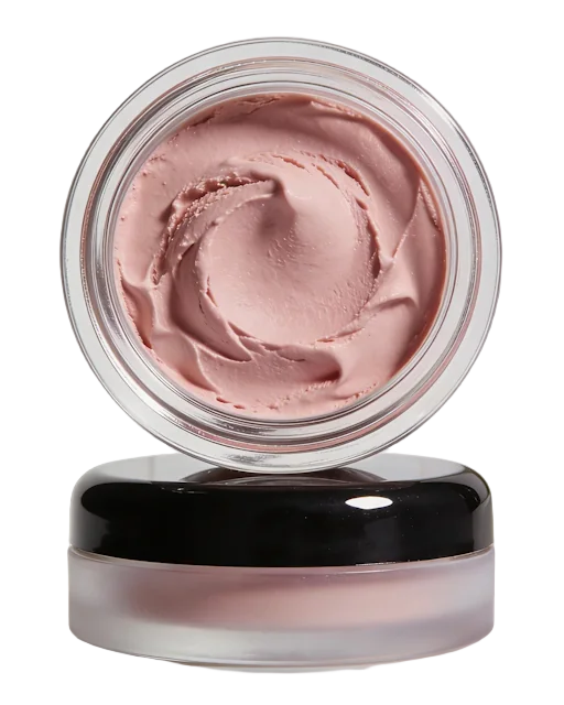 Glass skincare jar on a clean white background — made by MerchLoom